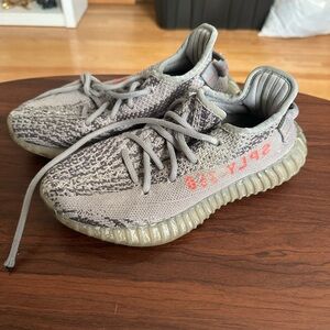 Yeezy Boost 350 V2 with Orange Detail USED
